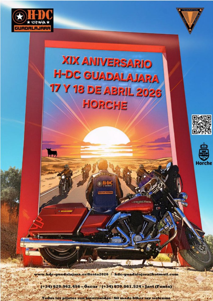 XIX ANIVERSARIO H-DC GUADALAJARA en Horche (19140 Espa&ntilde;a) el 17-18/04/26