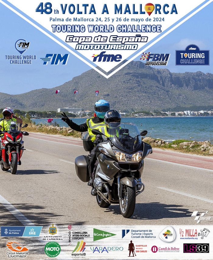 48 VOLTA A MALLORCA F.I.M. TOURING WORLD CHALLENGE en Palma de Mallorca (07012 España) el 24-25-26/05/24