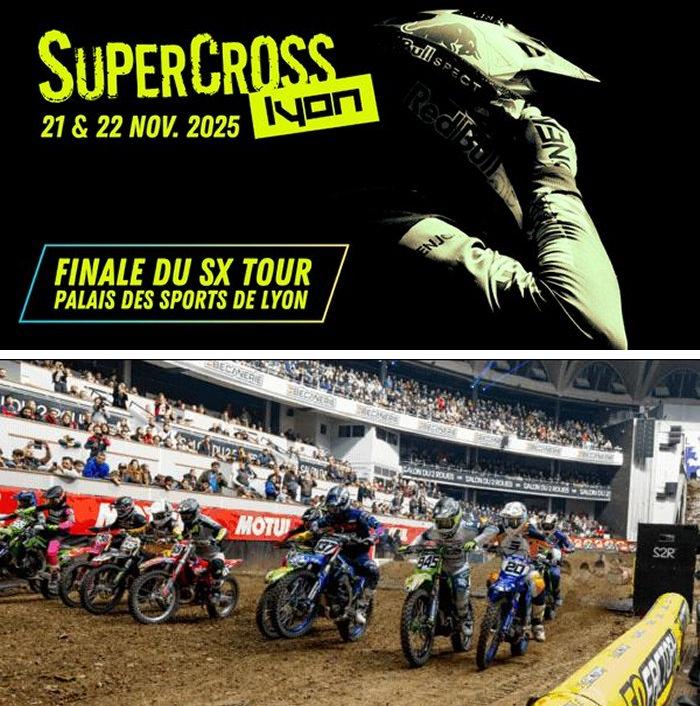 SUPERCROSS DE LYON à Lyon (69007 Rhône) les 21-22/11/25