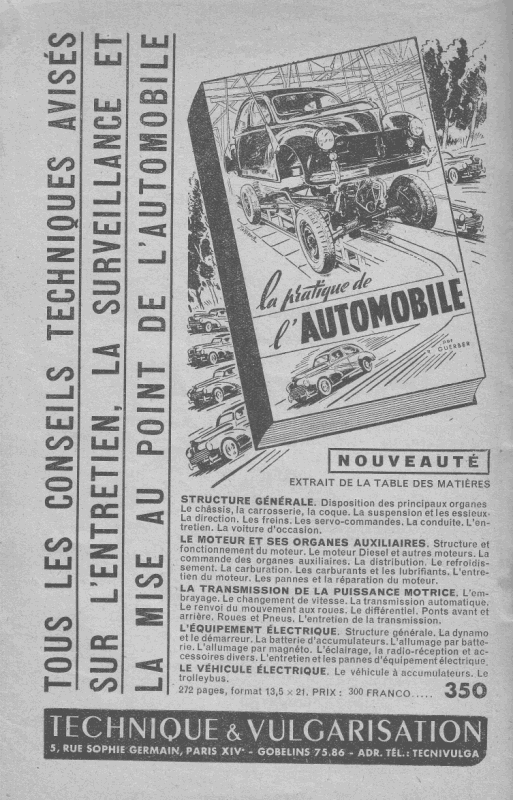 Publicité d'époque.