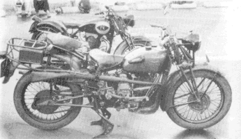 Depuis 1932 Guzzi fabrique des versions spéciales pour l'Armée.