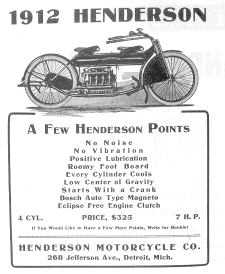 La mère-grand ou l'ancêtre de l'Indian est cette Henderson de 1912.