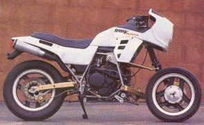 Honda fut le premier interlocuteur de Parker qui développa ce prototype XL 600 dès 1987.