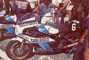 La Yamaha OW31 de Sonauto Gauloises.