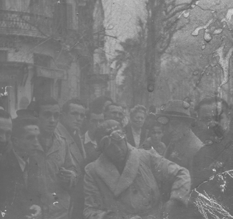 Antoine Peirano après la course sur le Boulevard Carnot à Cannes.